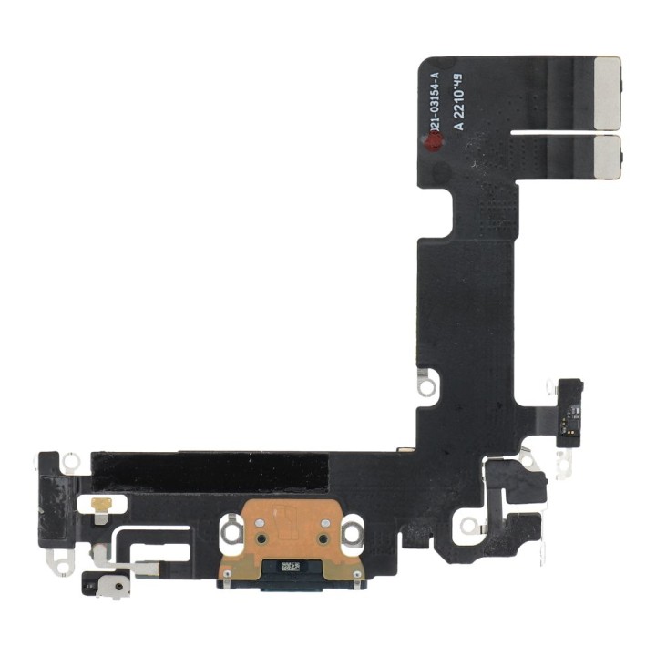 Шлейф зарядки USB для IPHONE 13 черный (демонтаж)