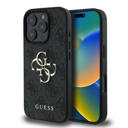 GUESS чохол для IPHONE 16 Pro GUHCP16L4GMGGR (4G PU Big Logo) чорний