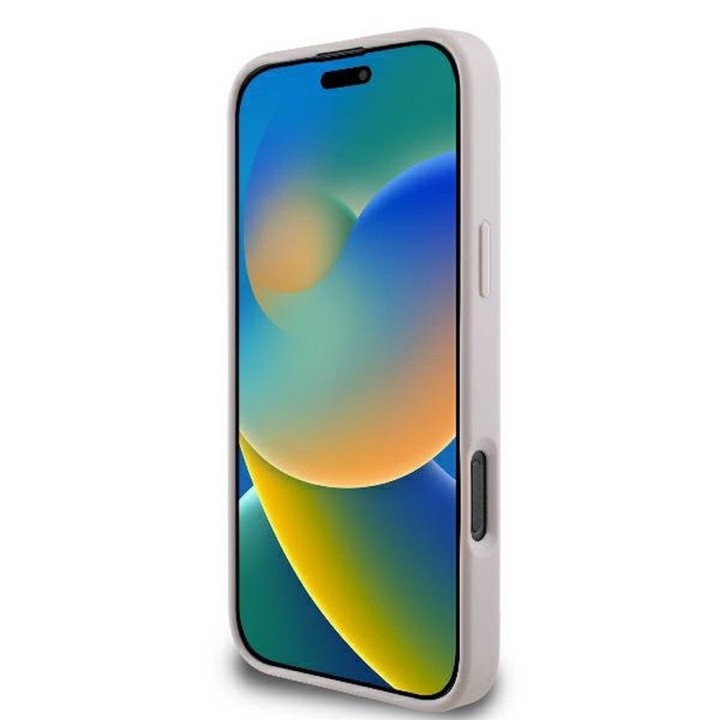 GUESS чохол для IPHONE 16 Pro Max GUHCP16X4GMGPI (4G PU Big Logo) рожевий