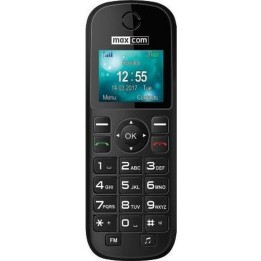 MAXCOM телефон для пожилых людей MM35D SE черный