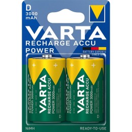 VARTA акумулятор R20 (тип D) 3000mAh Accu Power 2 шт