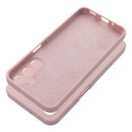 Чохол для Samsung A16 5G / A16 4G Silicone 2mm (camera protection) пудрово-рожевий