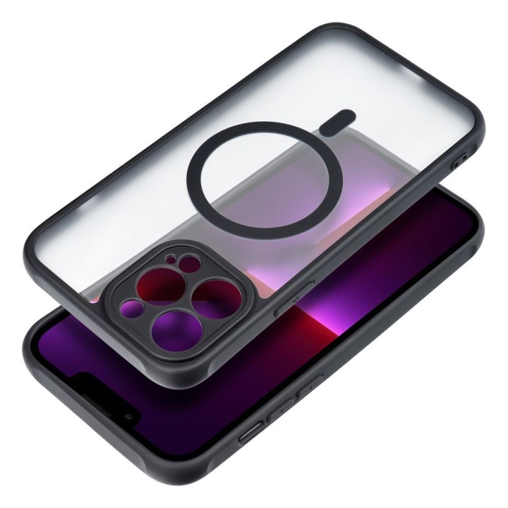 Чохол для iPhone 13 PRO MAX Full Matte Mag Cover сумісний із MagSafe чорний