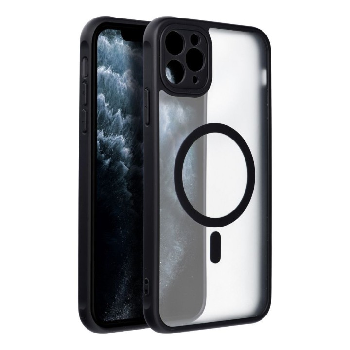 Чохол для iPhone 11 PRO MAX Full Matte Mag Cover сумісний із MagSafe чорний