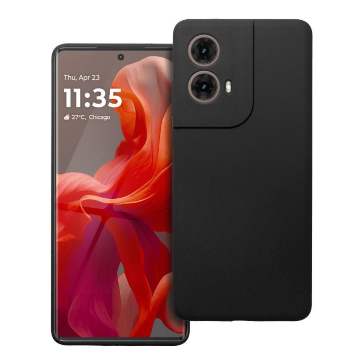 Чохол для Motorola G85 5G Silicone 2mm (camera protection) чорний
