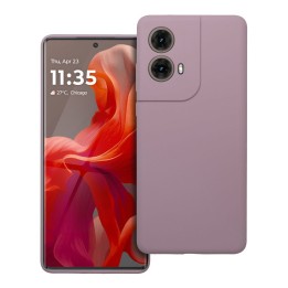 Etui na Motorola G85 5G Silicone 2mm (camera protection) pudrowy róż