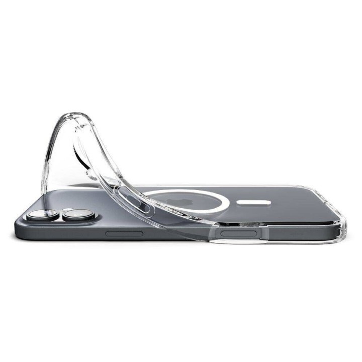 SPIGEN case LIQUID CRYSTAL MAG compatible with MagSafe for IPHONE 16 transparent
