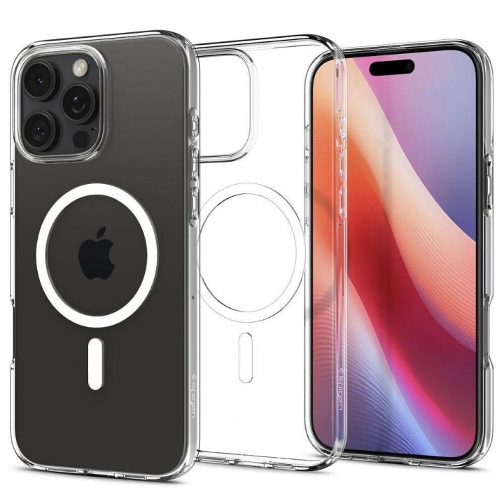 SPIGEN чохол LIQUID CRYSTAL MAG сумісний з MagSafe для IPHONE 16 Pro прозорий