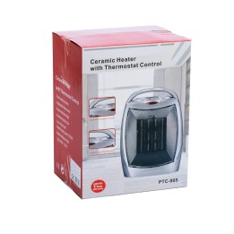 Керамический тепловентилятор 1500W RC-K-398 черный
