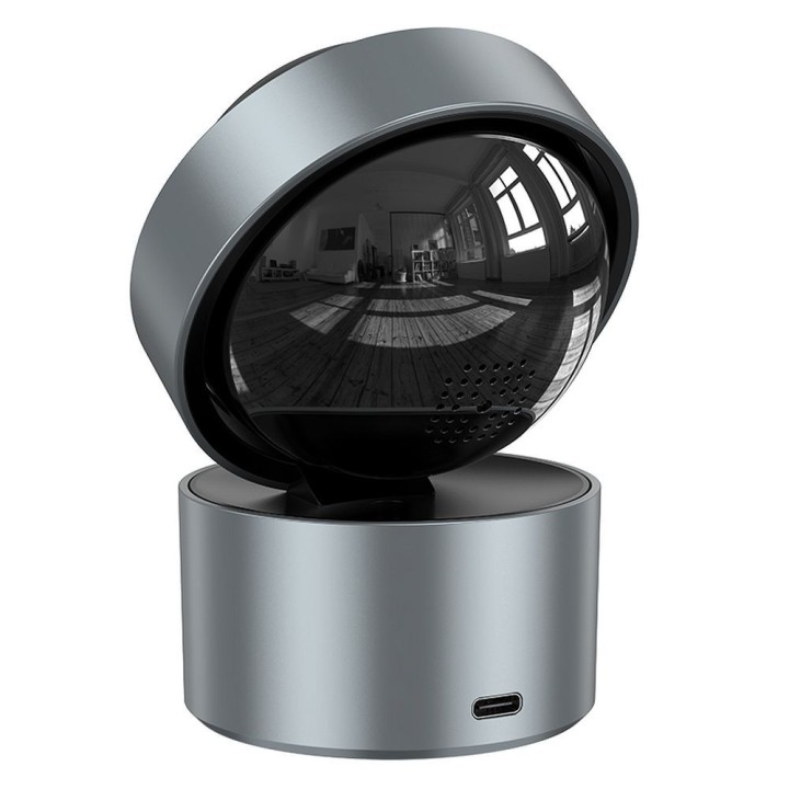 Indoor camera Hoco adjustable on two axes 3MP Full HD D5 silver