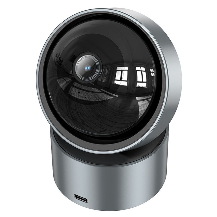 Indoor camera Hoco adjustable on two axes 3MP Full HD D5 silver