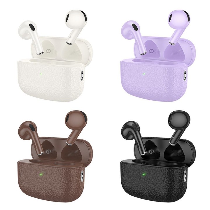 Wireless in-ear headphones Hoco TWS EQ15 purple