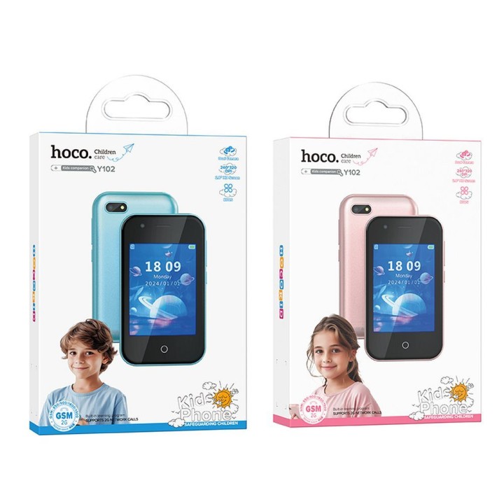Смартфон для детей Hoco 2,8" 2G Y102 синий