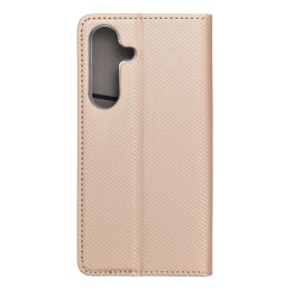 Flip case for Samsung S25 Smart Case Book gold