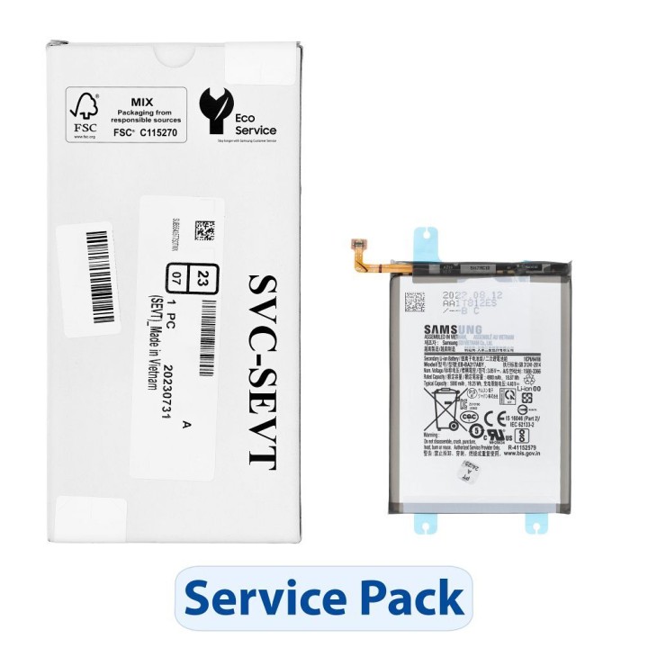 ServicePack акумулятор EB-BA217ABY для SAMSUNG A04s/A12/A21s GH82-29803A