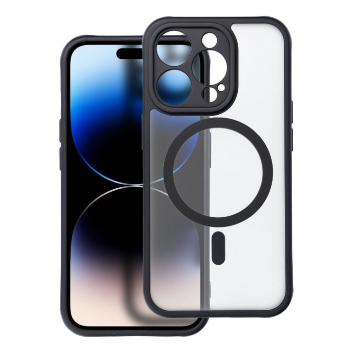 Чохол для iPhone 14 PRO Full Matte Mag Cover сумісний із MagSafe чорний