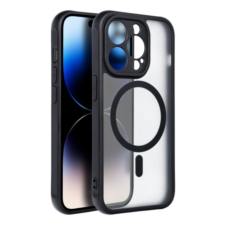 Чохол для iPhone 14 PRO Full Matte Mag Cover сумісний із MagSafe чорний