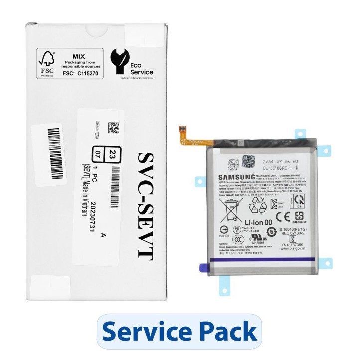 ServicePack акумулятор EB-BA525ABY для SAMSUNG A52/A52S/S20 FE GH82-24205A