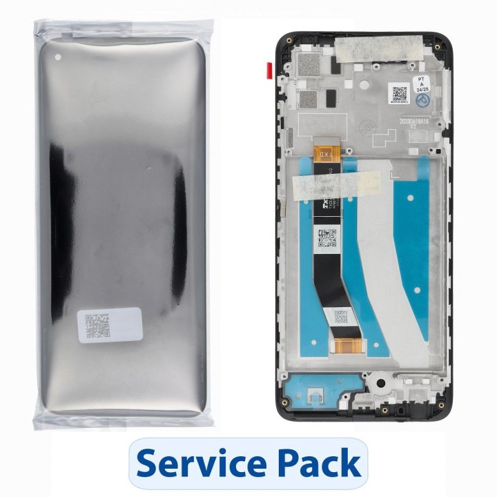 ServicePack LCD display for MOTOROLA Moto G32 Mineral Grey 5D68C21151