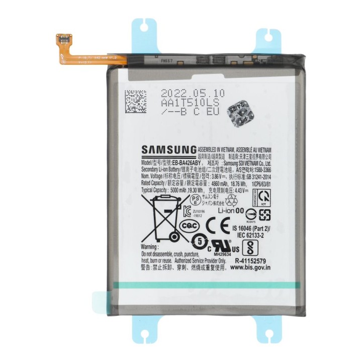 ServicePack Bateria EB-BA426ABY do SAMSUNG A32/A42/A72 GH82-25123A