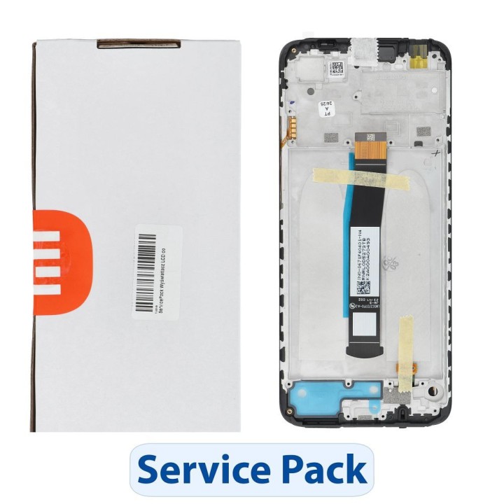 ServicePack Wyświetlacz LCD do XIAOMI Redmi 10C Gray 560001C3QA00