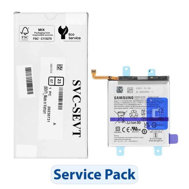 ServicePack battery EB-BS711ABY for SAMSUNG S23 FE S711B GH82-32860A
