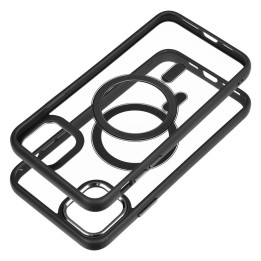 Чохол для iPhone 11 PRO MAX Color Edge Mag Cover сумісний з MagSafe чорний