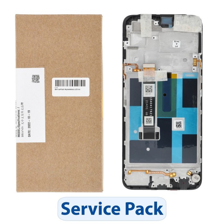 ServicePack LCD display for REALME 7 Mist Blue 4906871