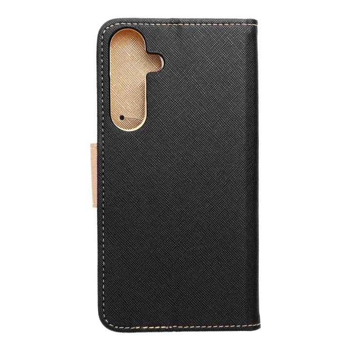 Flip case for Samsung S25 PLUS Fancy Book black-gold