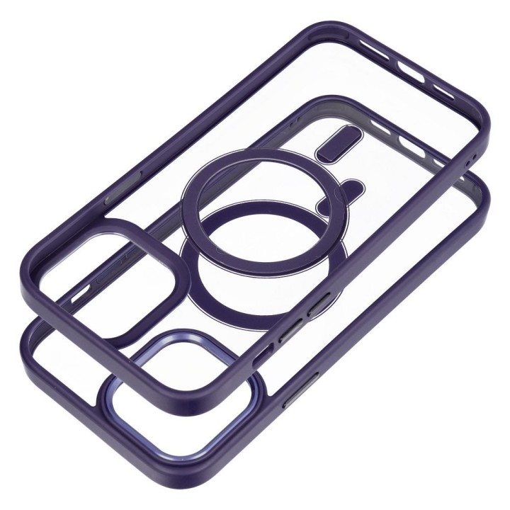 Чехол для iPhone 13 PRO MAX Color Edge Mag Cover совместимый с MagSafe фиолетовый