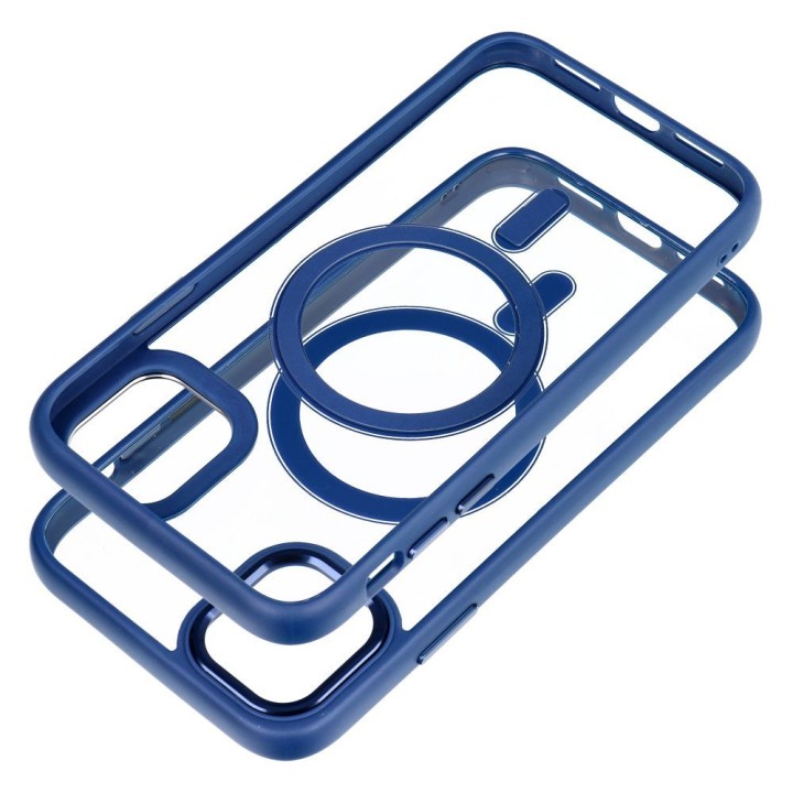 Чохол для iPhone 11 Color Edge Mag Cover сумісний з MagSafe синій