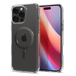SPIGEN чехол ULTRA HYBRID MAG совместимый с MagSafe для IPHONE 16 Pro Max carbon fiber