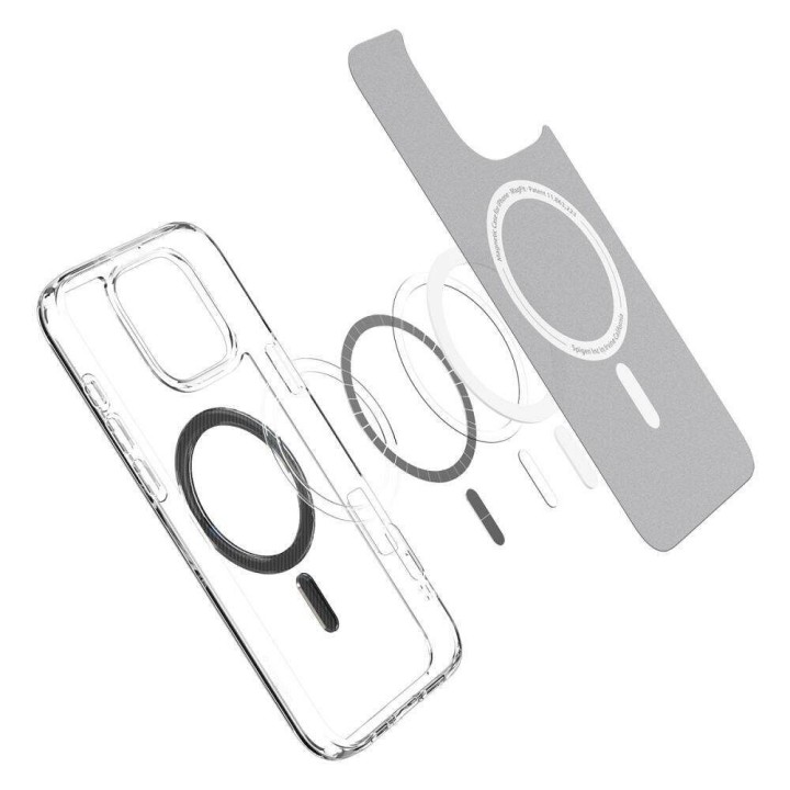 SPIGEN чохол ULTRA HYBRID MAG сумісний з MagSafe для IPHONE 16 Pro Max carbon fiber