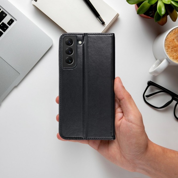 Etui z klapką na Samsung S25 Smart Magneto czarne