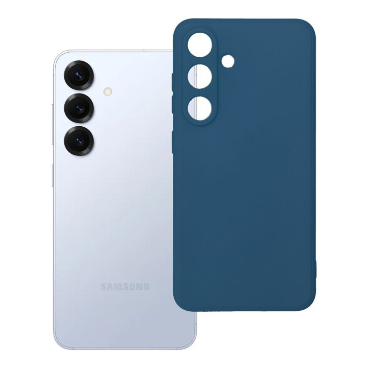 Чехол для Samsung S25 Soft темно-синий