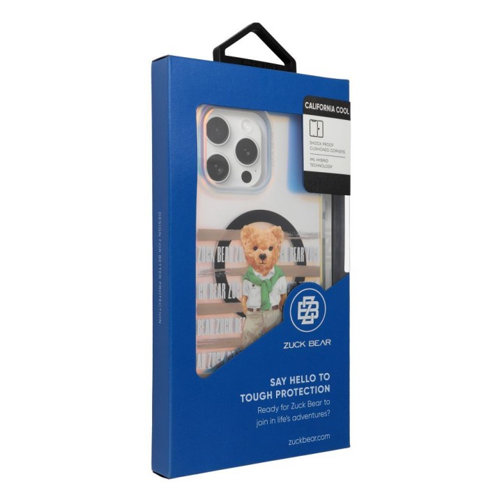 ZUCK BEAR чехол CALIFORNIA COOL MAG совместимый с MagSafe для IPHONE 16 Pro leisure wear
