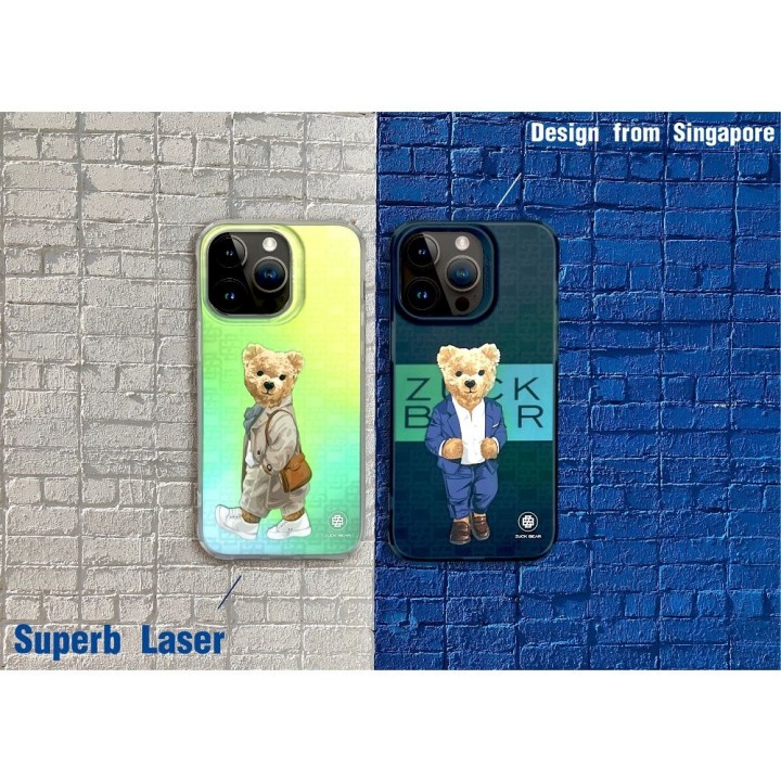 ZUCK BEAR чехол FRENCH RIVIERA для IPHONE 15 Pro Max saint tropez shimmer