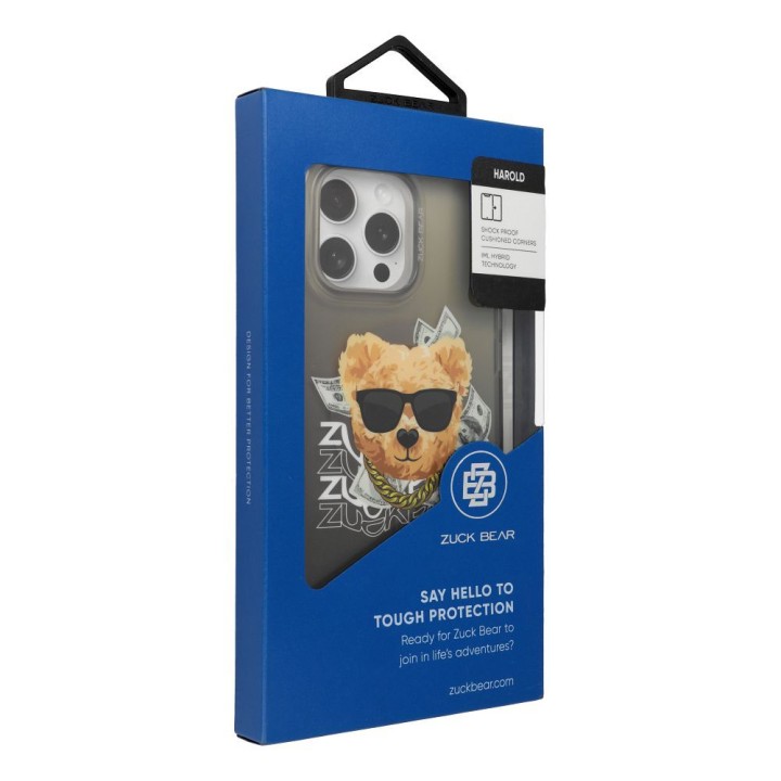 ZUCK BEAR чохол HAROLD MAG сумісний з MagSafe для IPHONE 16 Pro Max чорний