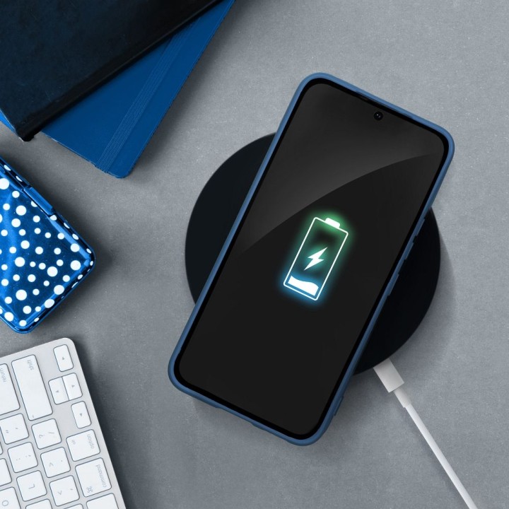 Чохол для Samsung S25 ULTRA Silicone синій