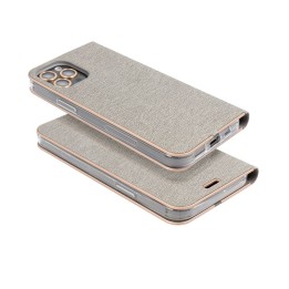 Flip case for Samsung S25 PLUS Luna Book Gold silver