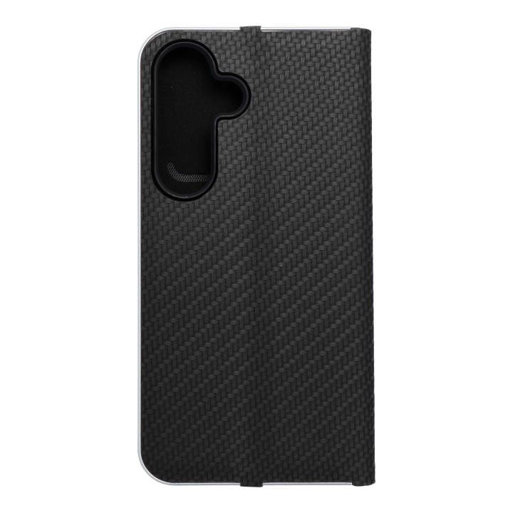 Flip case for Samsung S25 PLUS Luna Book Carbon black