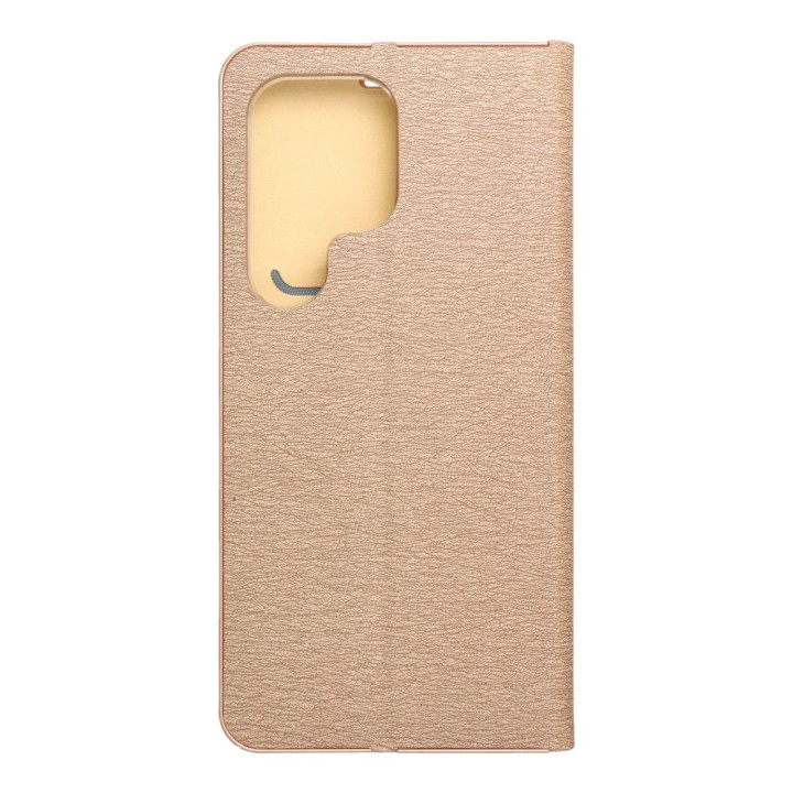 Etui z klapką na Samsung S25 ULTRA Luna Book Gold złote