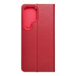 Flip case for Samsung S25 ULTRA Luna Book Gold red