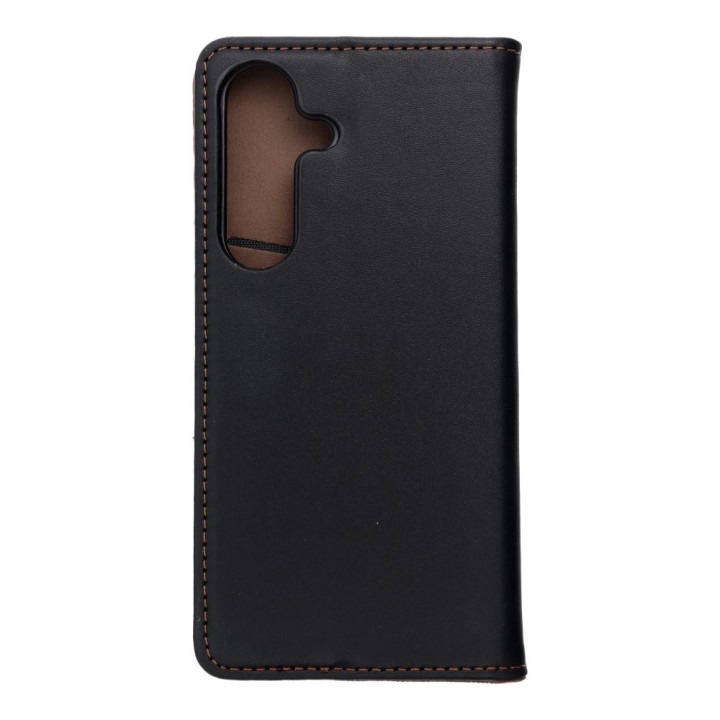 Flip case for Samsung S25 Smart Pro Book leather black