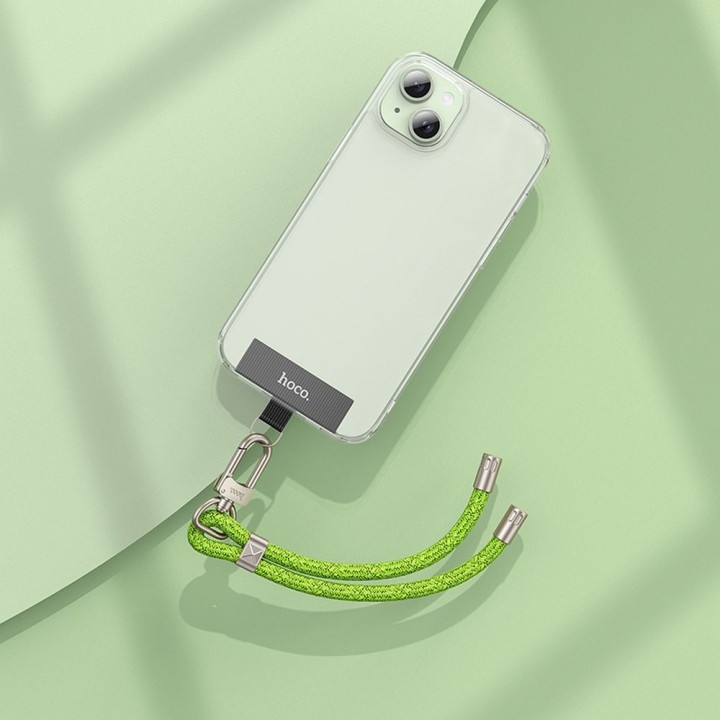Phone wrist strap Hoco 0,21 m GH4 green