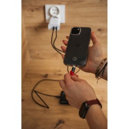 USB-C to USB-C cable Forcell F-Energy QC4.0 PD 3A 60W 1 m C338 black