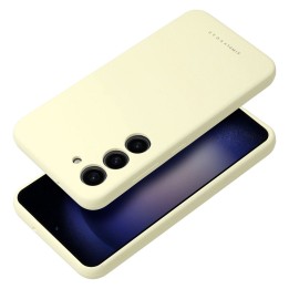 ROAR case CLOUD SKIN for SAMSUNG S25 5G light yellow