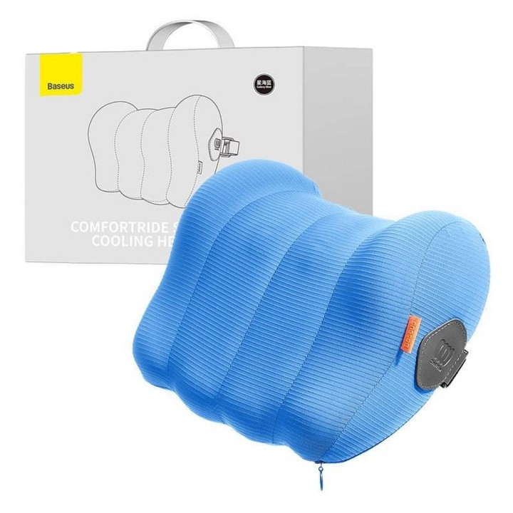 BASEUS cooling car headrest cushion C20036402311-00 blue