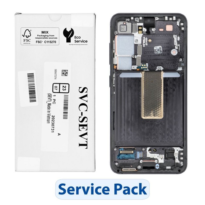 ServicePack LCD дисплей SAMSUNG S23 S911B GH82-30480A