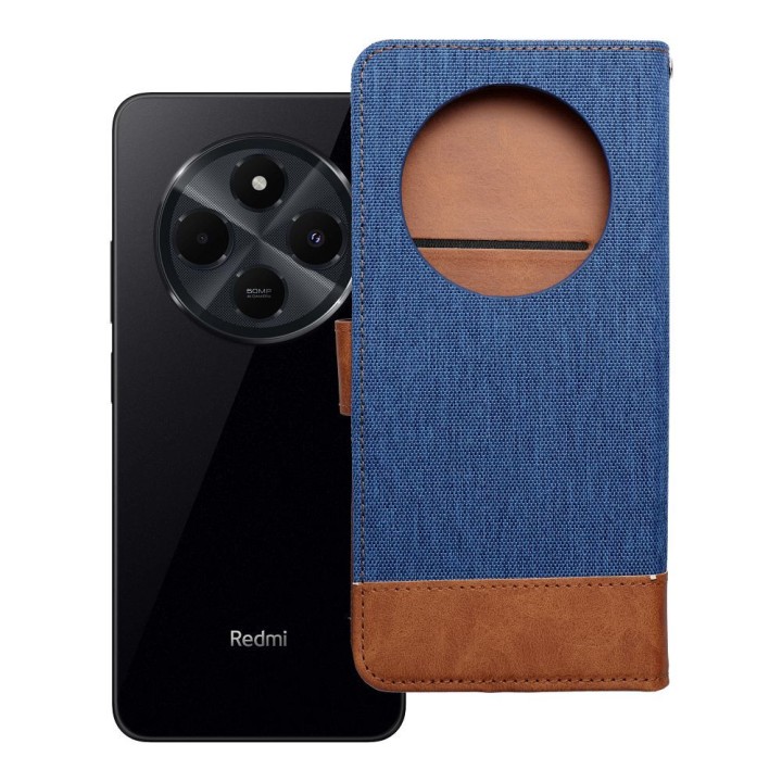 Flip case for Xiaomi Redmi 14C Jeans Book blue